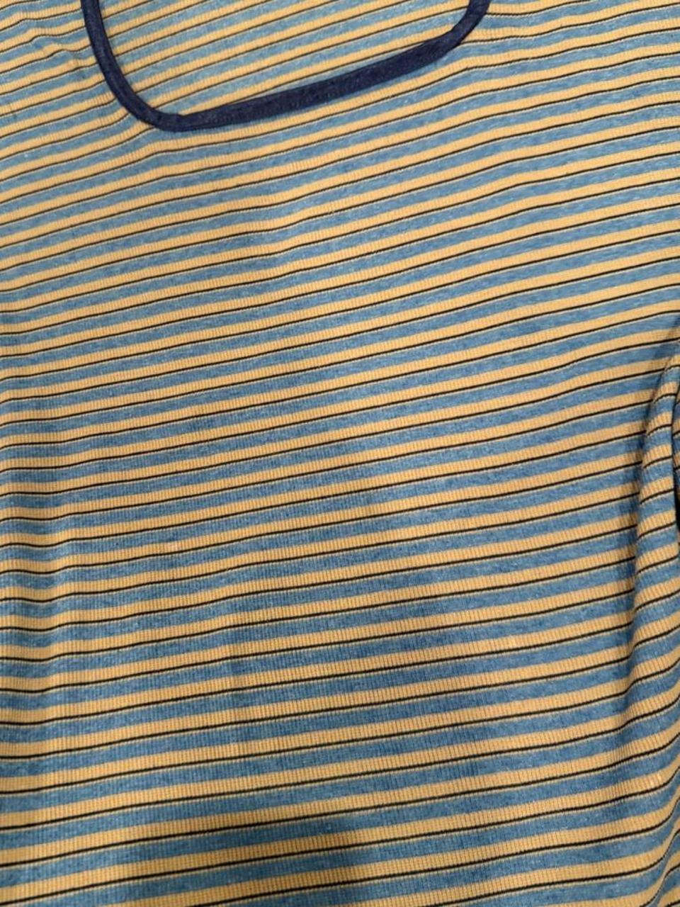 Vintage 90s Striped Long Sleeve Top