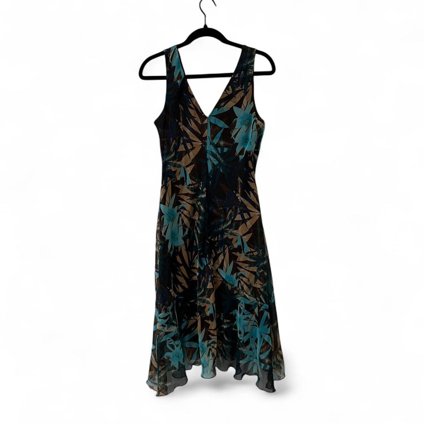 Vintage Y2K Handkerchief Floral Dress