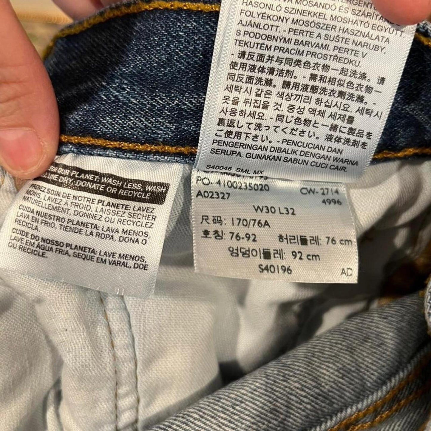 Vintage Levi’s Straight Leg Jean Medium Wash