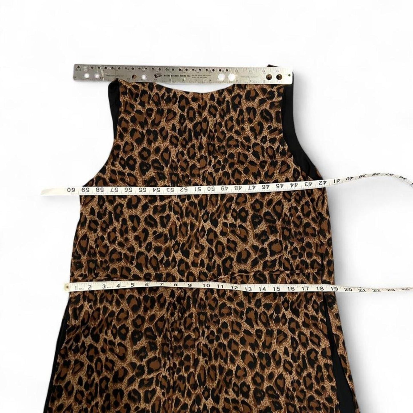 Vintage 90’s Leopard Maxi Overlay Dress