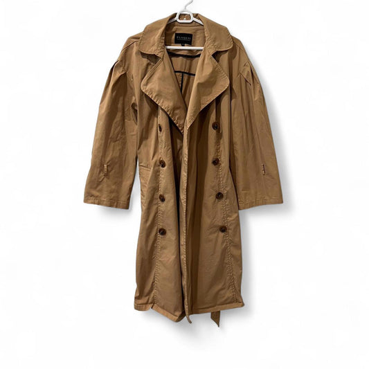 Tan Belted Trench Coat
