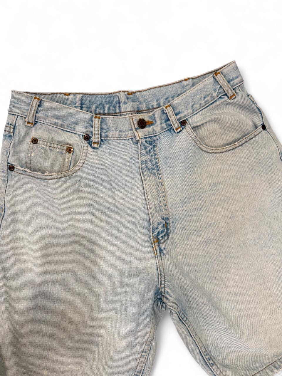 Vintage 90s Light Wash Baggy Denim Jorts