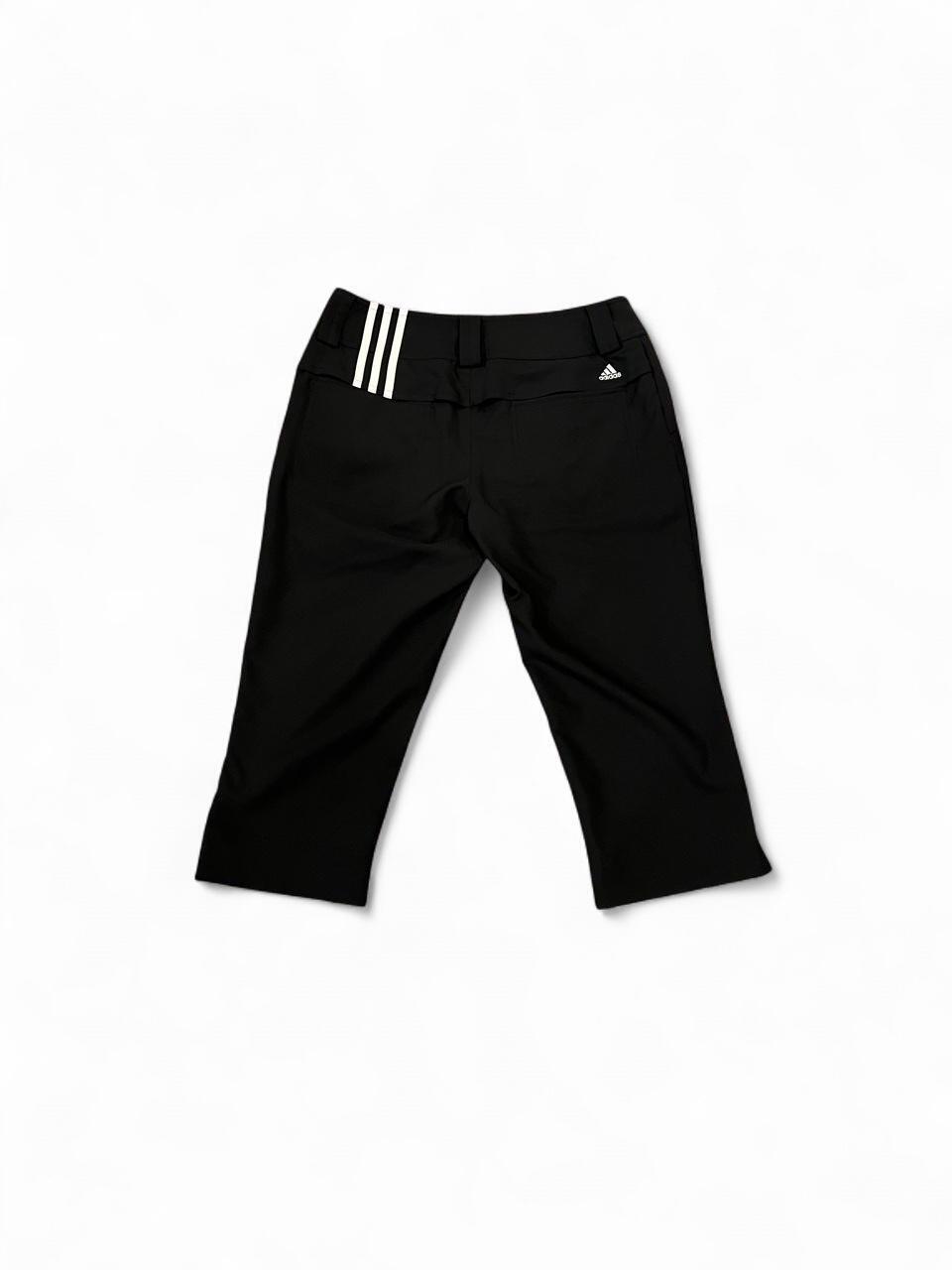 Adidas ClimaCool Black Cropped Golf Pants Y2K Capri