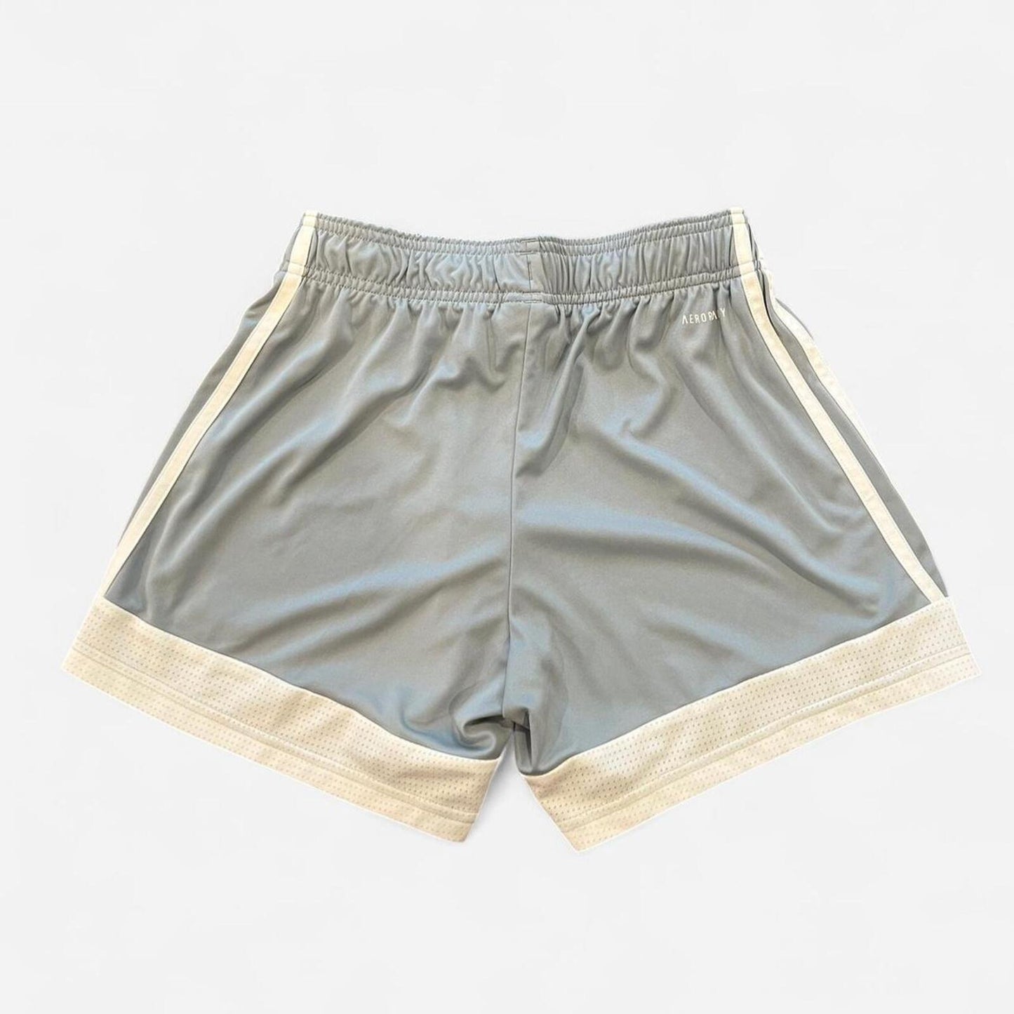 Y2K Adidas Baby Blue Athletic Shorts Striped XS