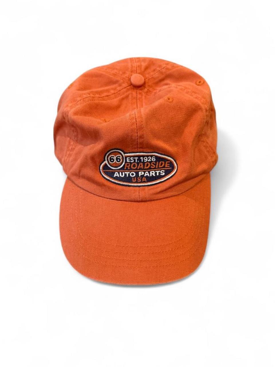 Y2K Burnt Orange Embroidered Dad Hat
