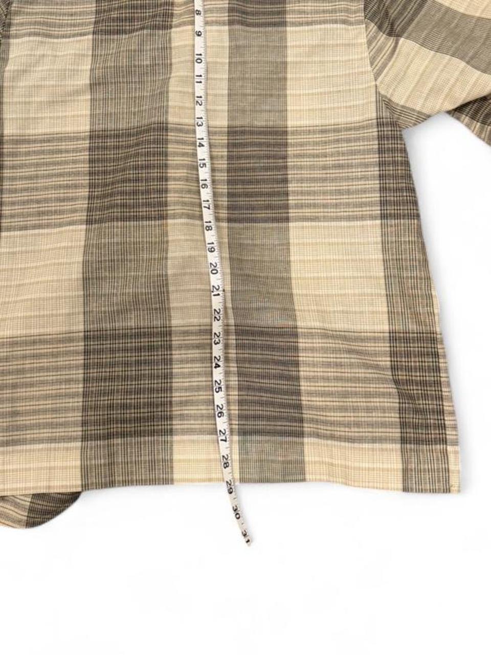 Vintage Oversized Plaid Lightweight Blazer