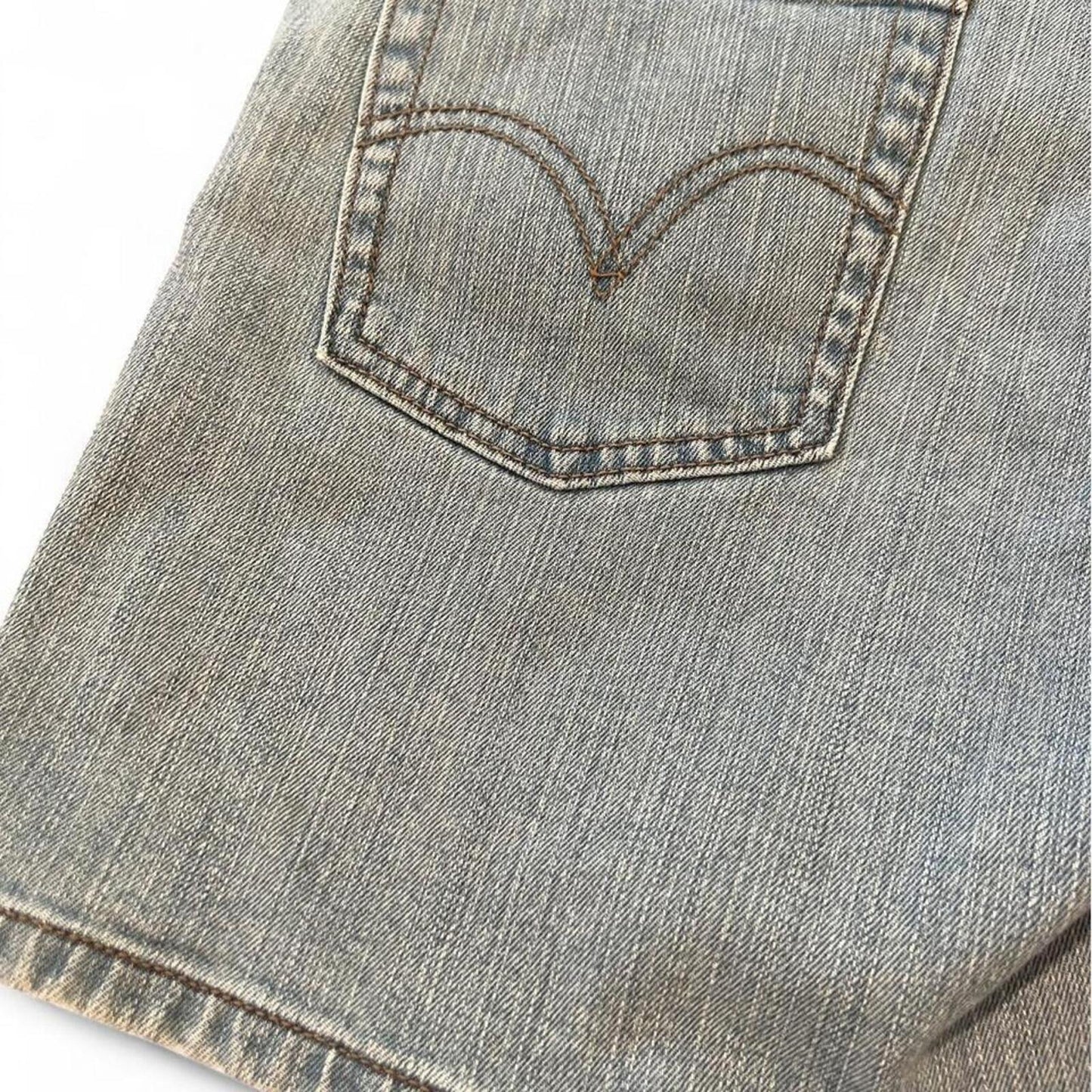 Vintage Y2K Levi’s Nouveau Denim Shorts Light Wash Shorts
