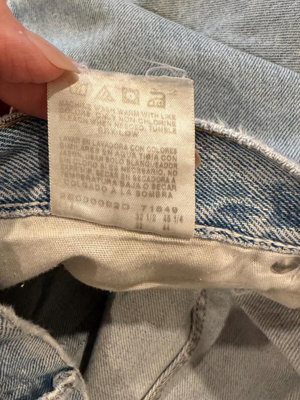 Vintage Wrangler Light Wash Distressed Baggy Jeans