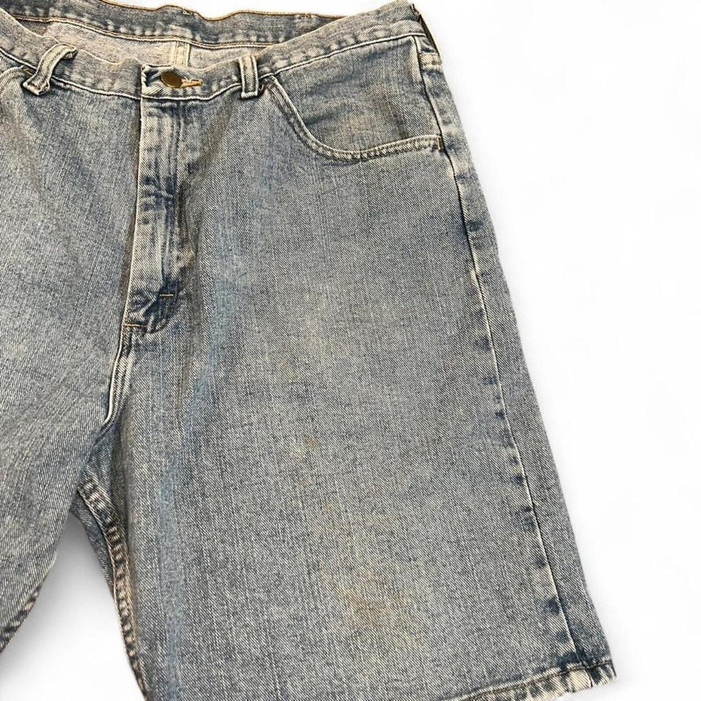 Vintage Wrangler Baggy Denim Shorts 90s Loose Fit