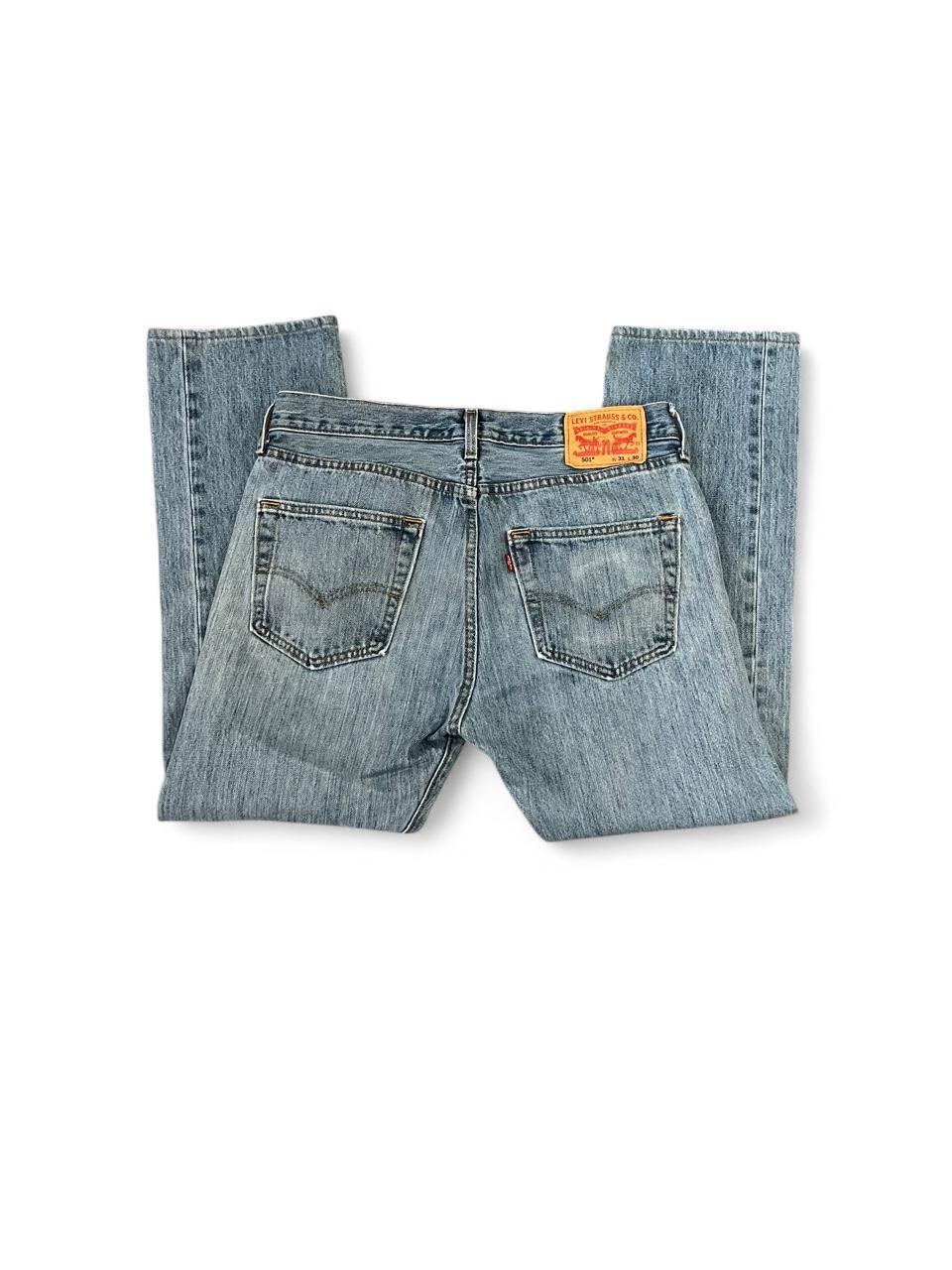 Levi’s 501 Light Wash Straight Leg Jeans