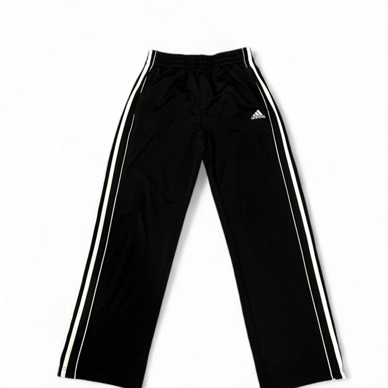 Adidas Track Pants Y2K Black Stripe Women’s S