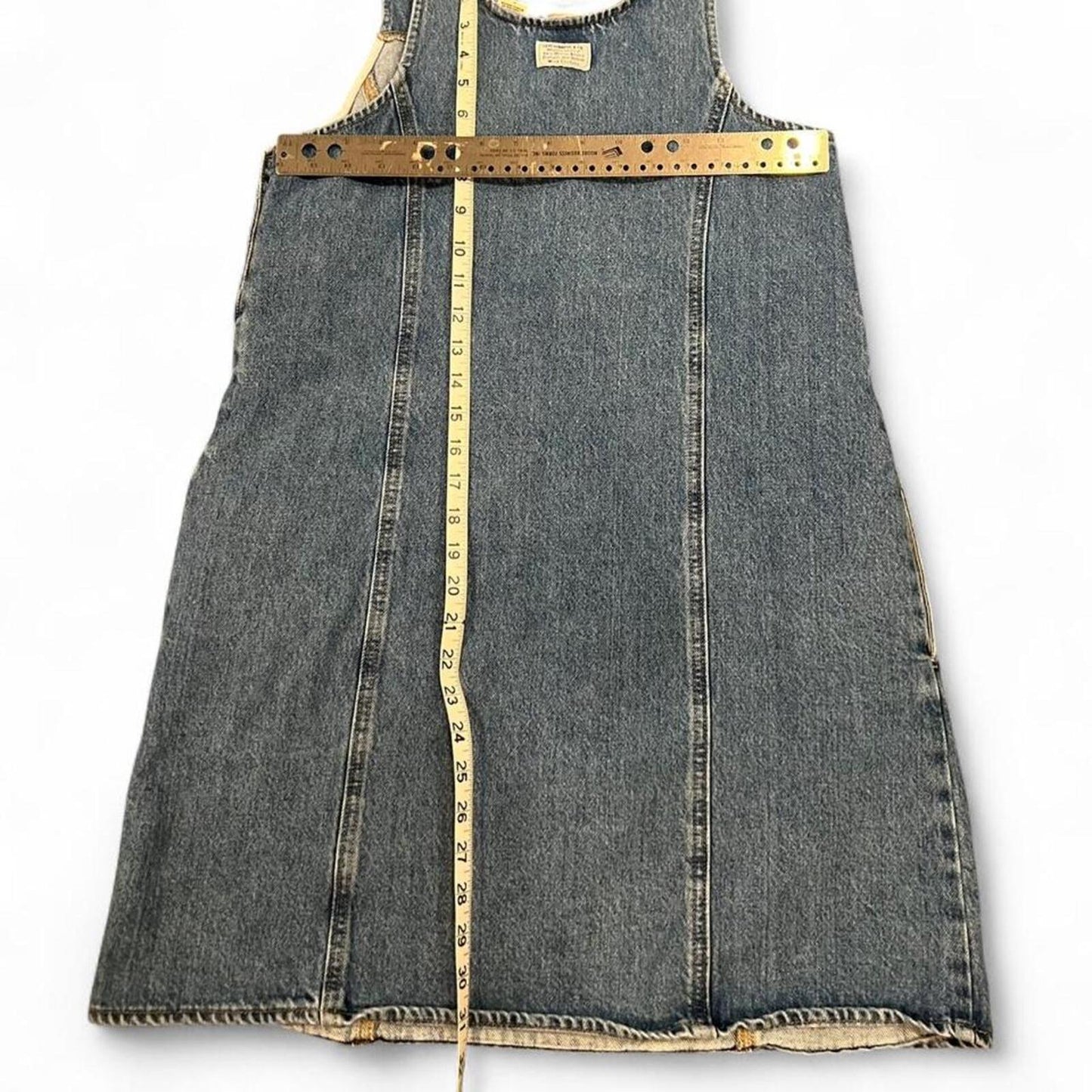 Vintage Levi’s Denim Overall Dress – 90’s Y2K Pinafore