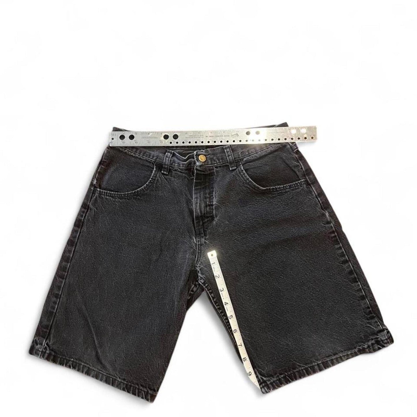Vintage Y2K Black Denim Jorts Shorts