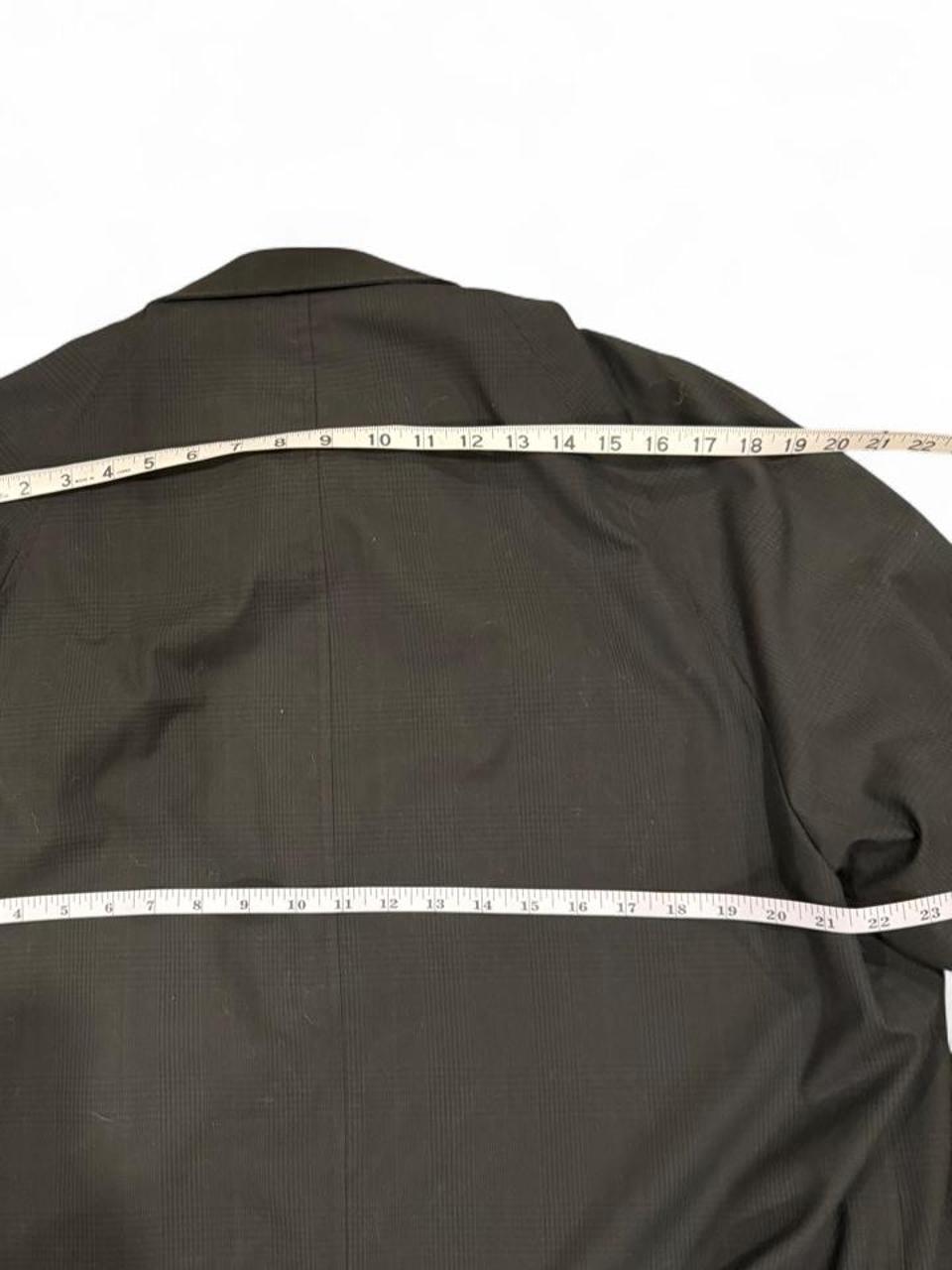 Vintage 60s 70s Towncraft Black Trench Coat