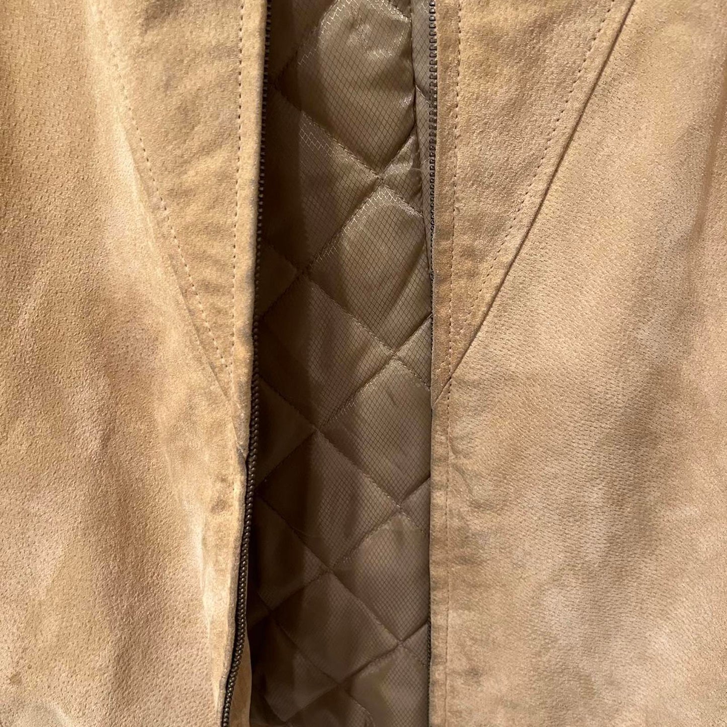 Vintage Suede Zip Jacket