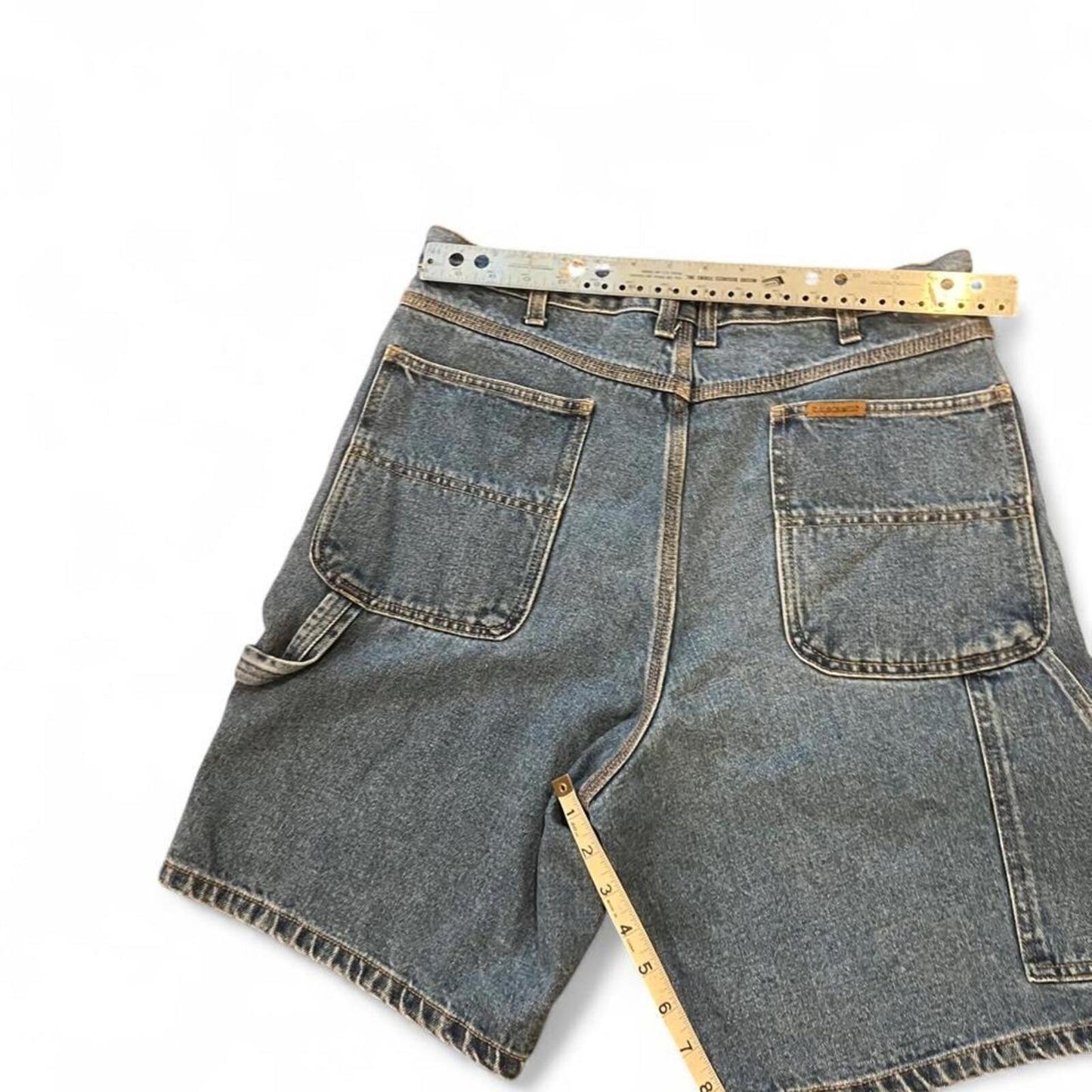 Vintage 90s Carpenter Jorts Baggy Denim Shorts