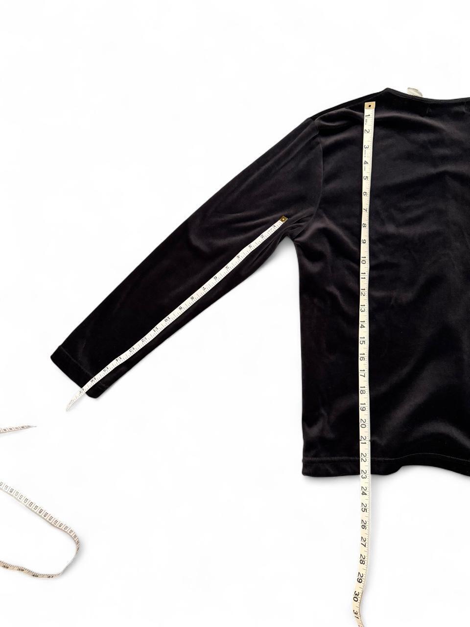 Vintage 90’s Black Velvet Cardigan