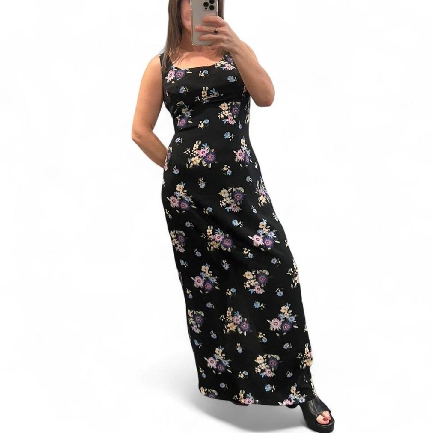 Vintage 90’s Rampage Floral Maxi Dress