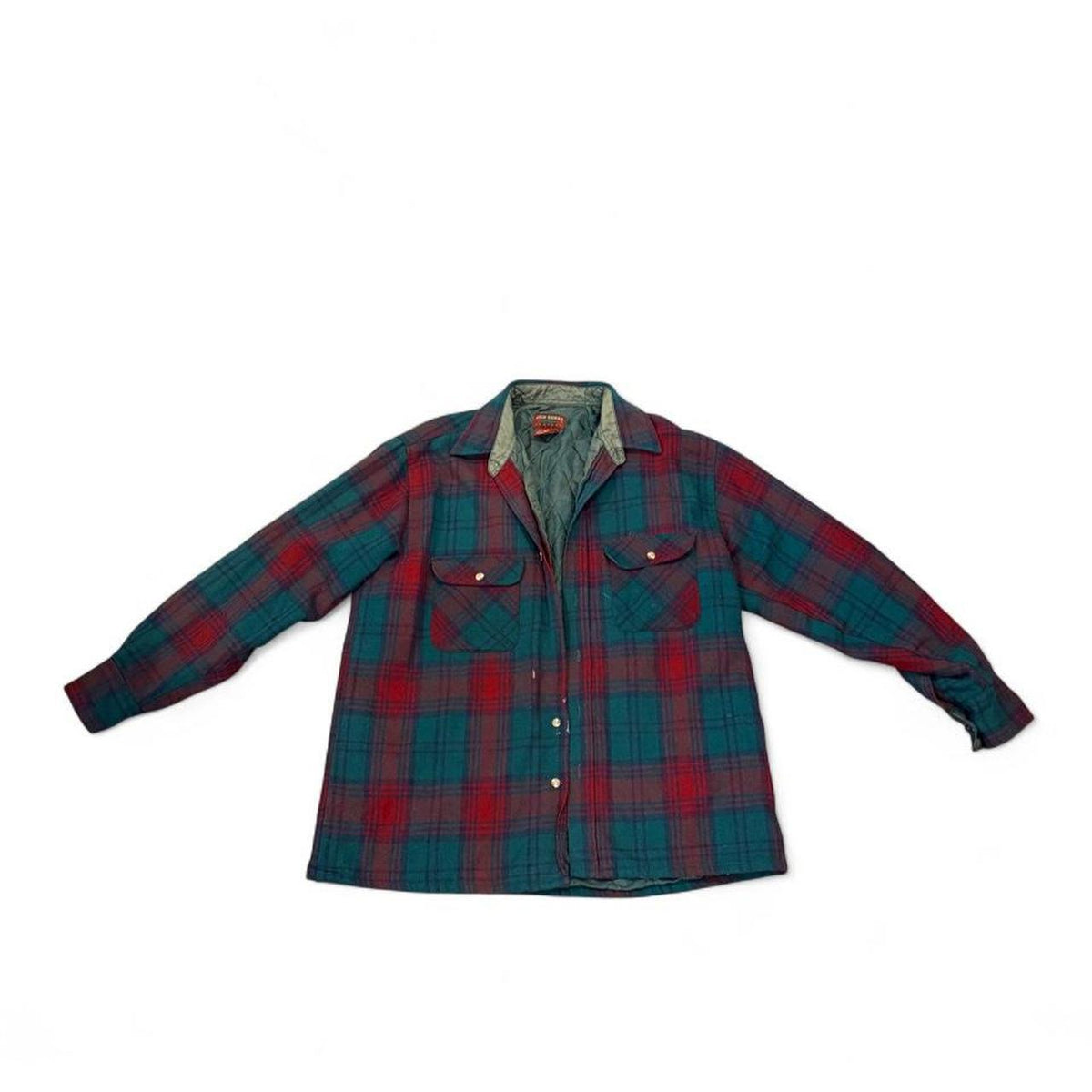 Vintage High Sierra Plaid Wool Barn Jacket