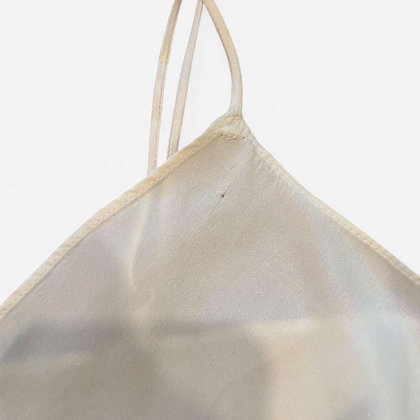 J.Crew Silk Camisole Ivory Minimal Y2K Slip Top