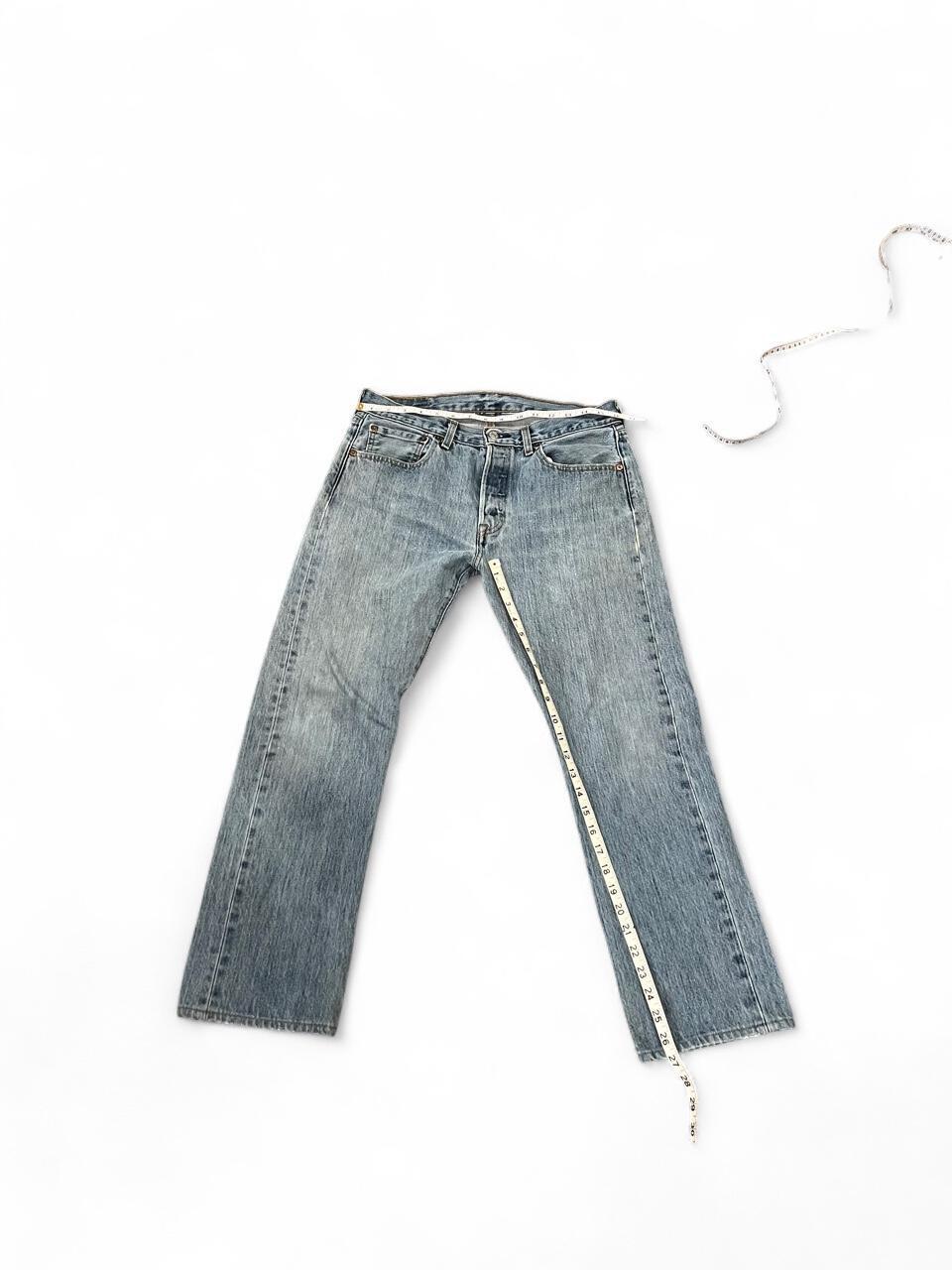 Levi’s 501 Light Wash Straight Leg Jeans