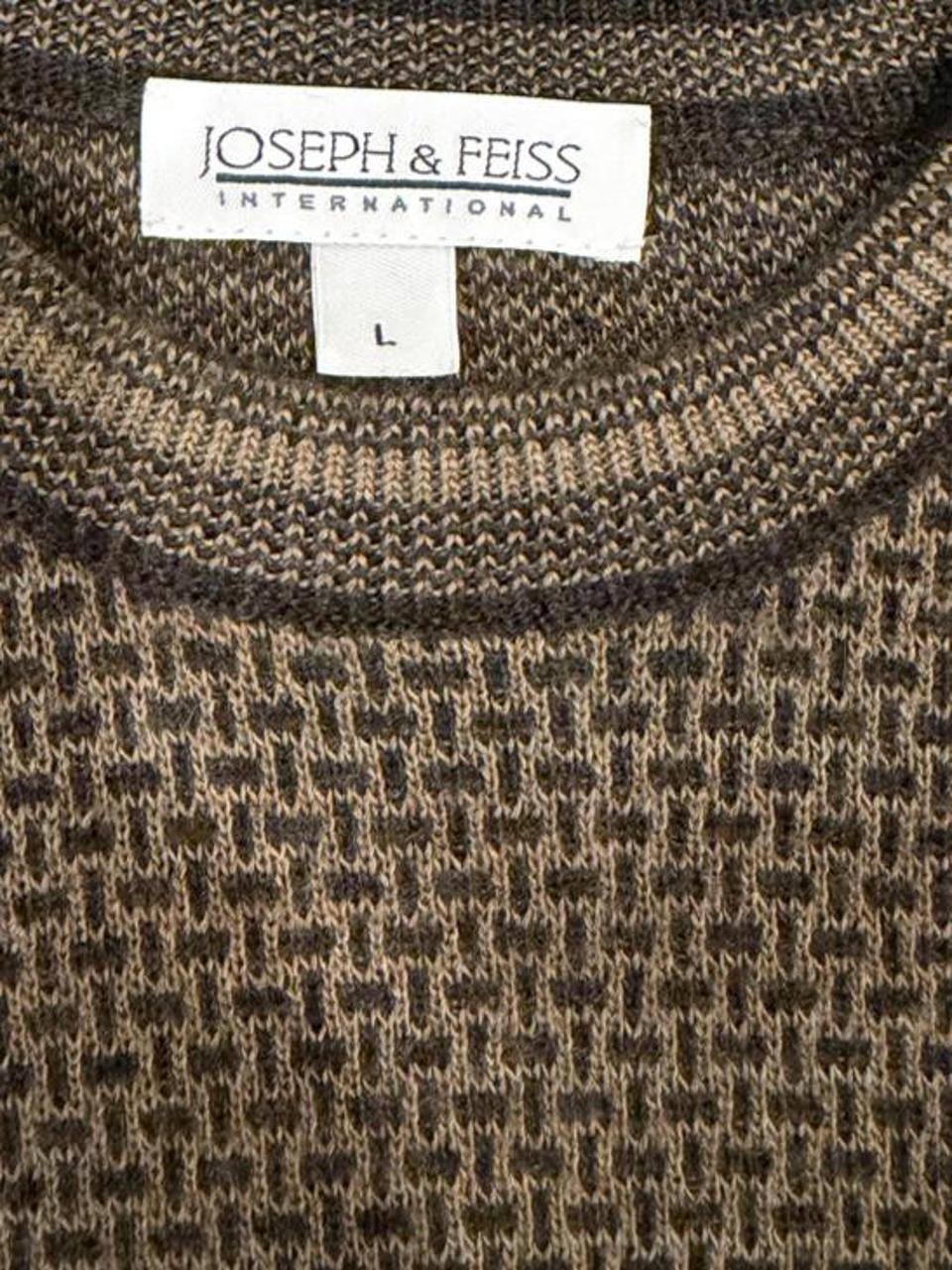 Vintage 90s Brown Micro Knit Oversized Sweater