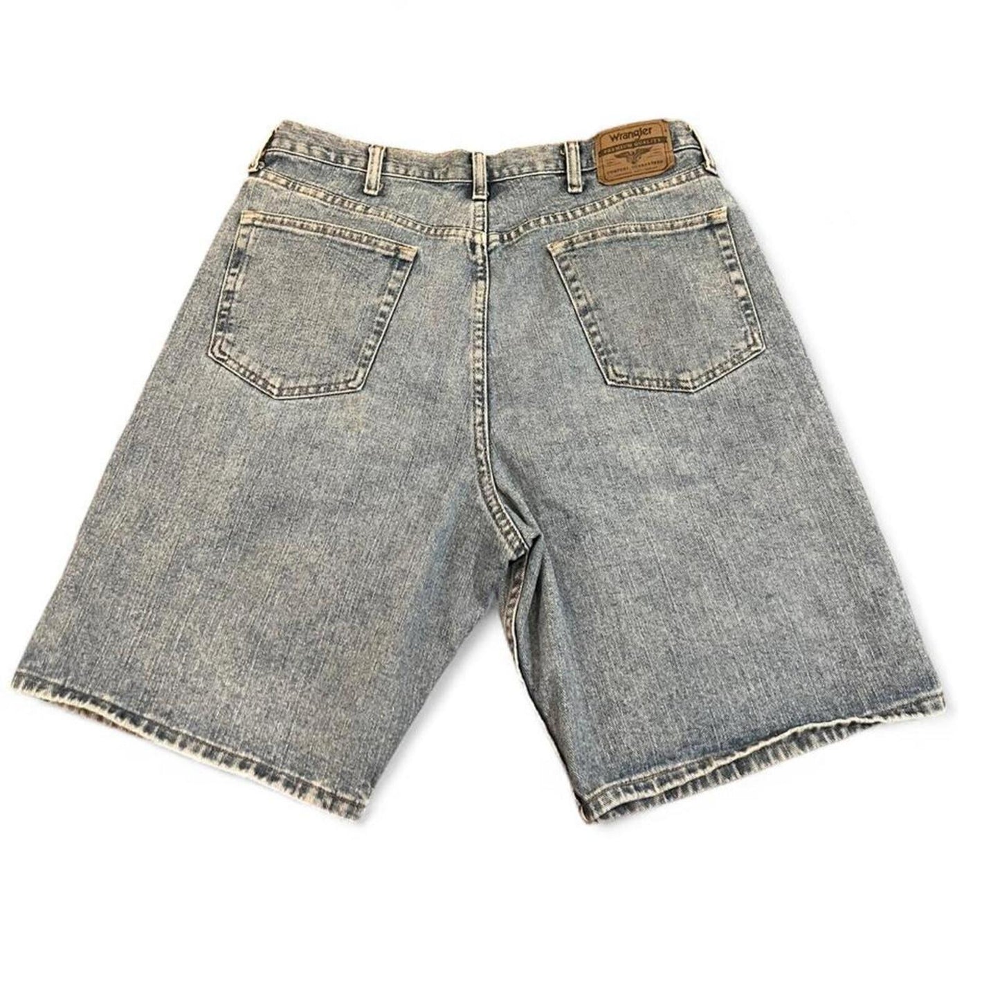Vintage Wrangler Baggy Denim Shorts 90s Loose Fit