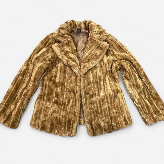 Vintage Y2K Faux Fur Jacket