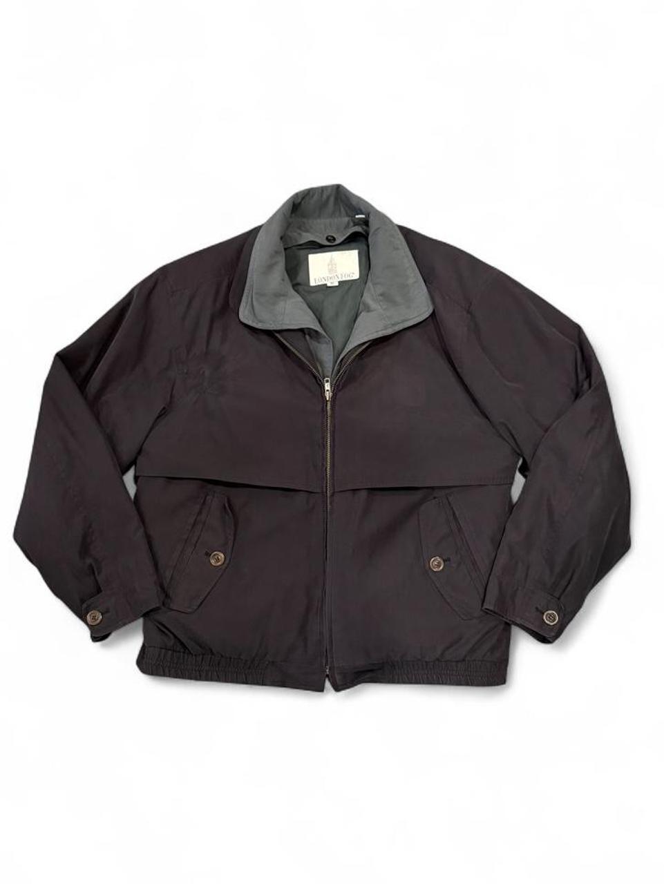 Vintage London Fog Two Tone Harrington Bomber Jacket