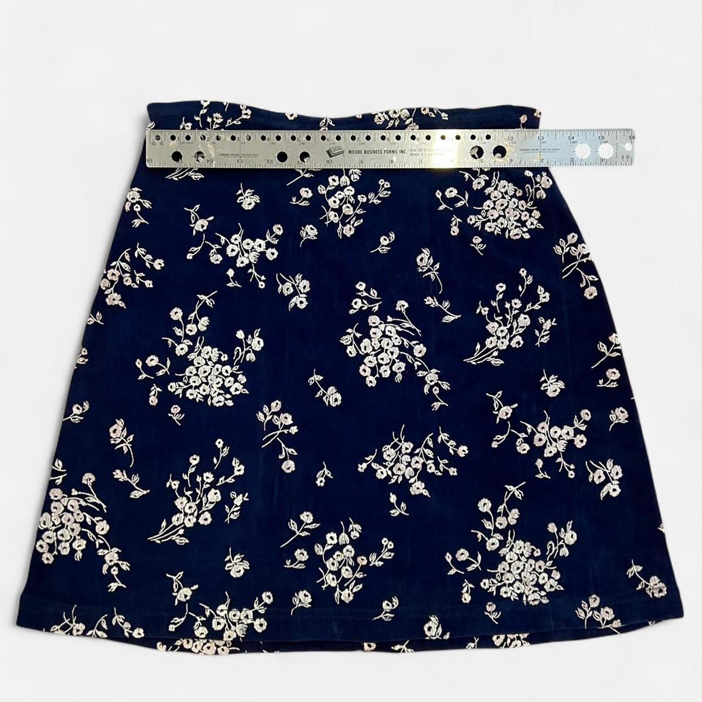 Vintage 90s Floral Mini Skirt