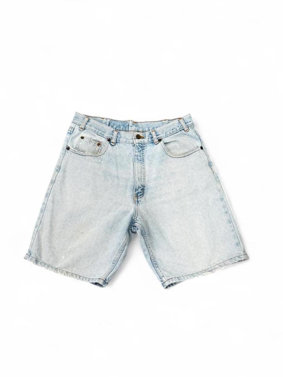 Vintage 90s Light Wash Baggy Denim Jorts