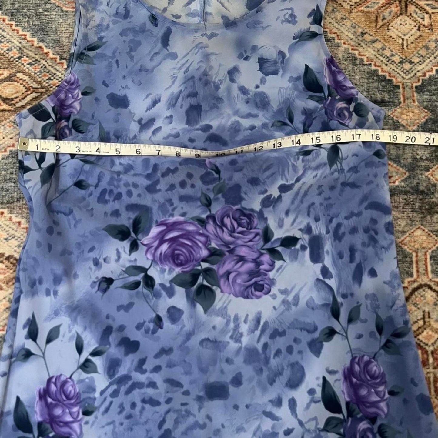 Vintage Romantic Floral 90s Dress