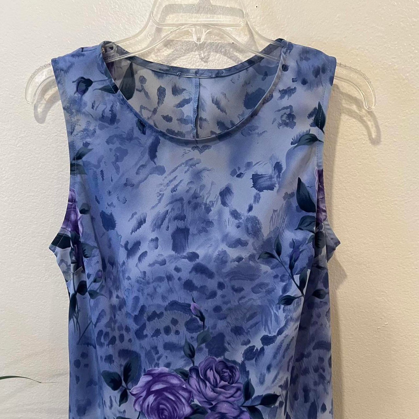 Vintage Romantic Floral 90s Dress