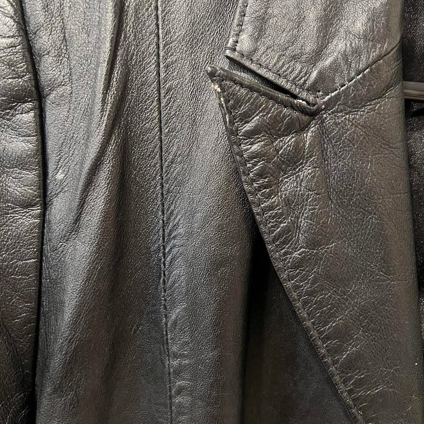 Vintage Black Leather Jacket