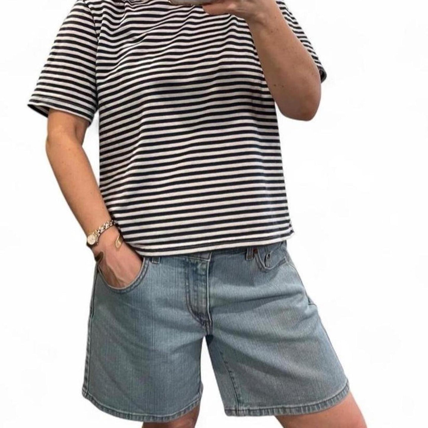 Vintage Y2K Levi’s Nouveau Denim Shorts Light Wash Shorts